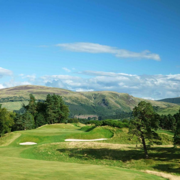 Gleneagles hotel, Scotland views